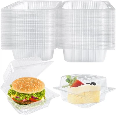 8oz - 48 oz Clear Pet Plastic Cake Box Χονδρικό